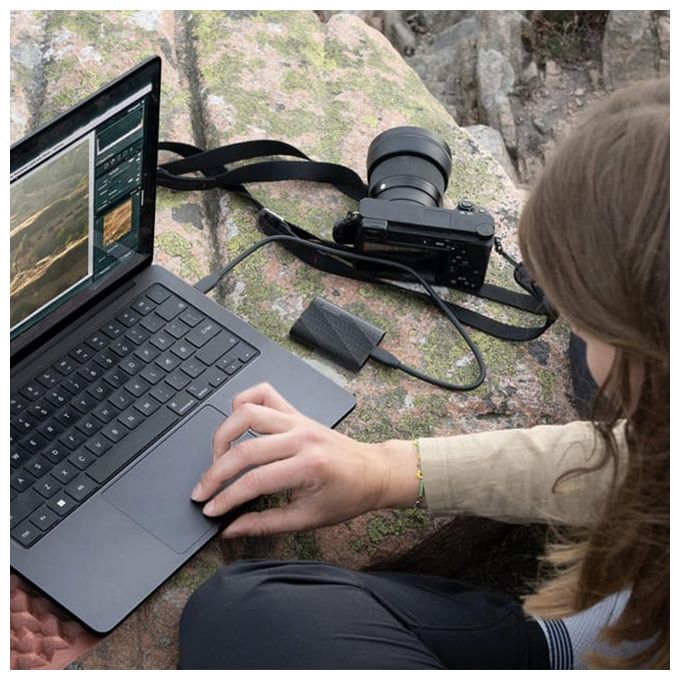 Samsung Portable Ssd T9 USB 3.2 1Tb Nero