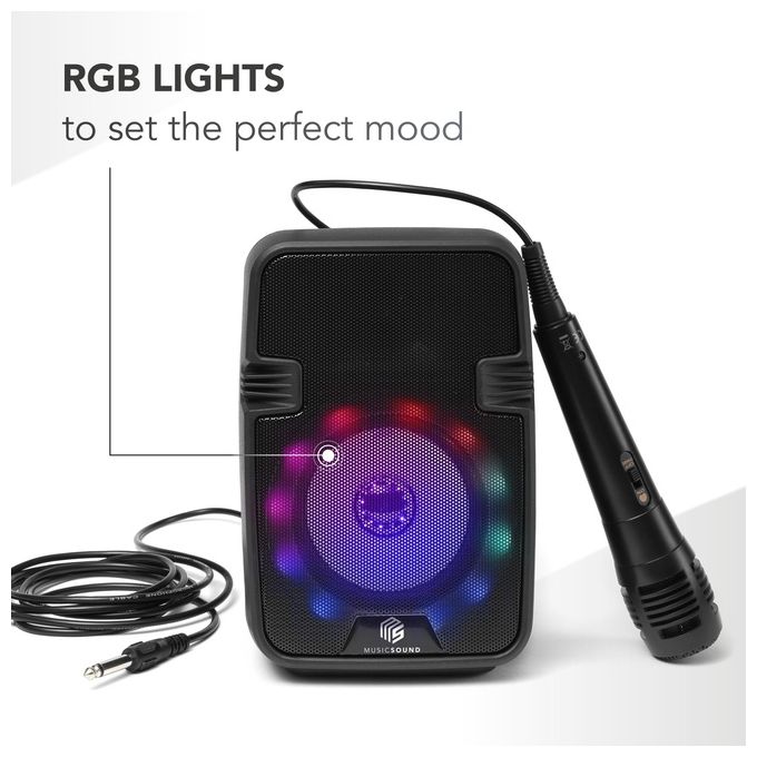 Cellular Line Music Sound Speaker Bluetooth Karaoke