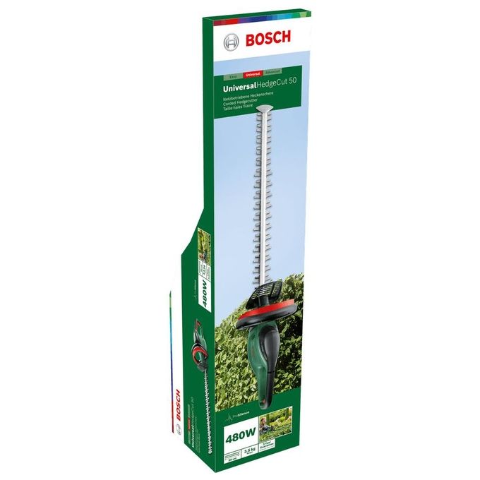 Bosch UniversalHedgeCut 50 Tagliasiepi Elettrico 480 Watt Barra 50cm