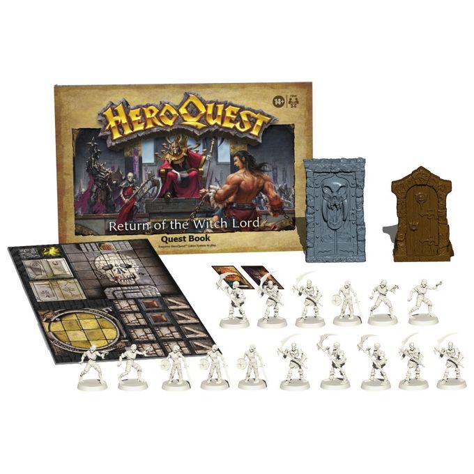 Hasbro Gaming Avalon Hill HeroQuest Il Ritorno del Signore degli Stregoni