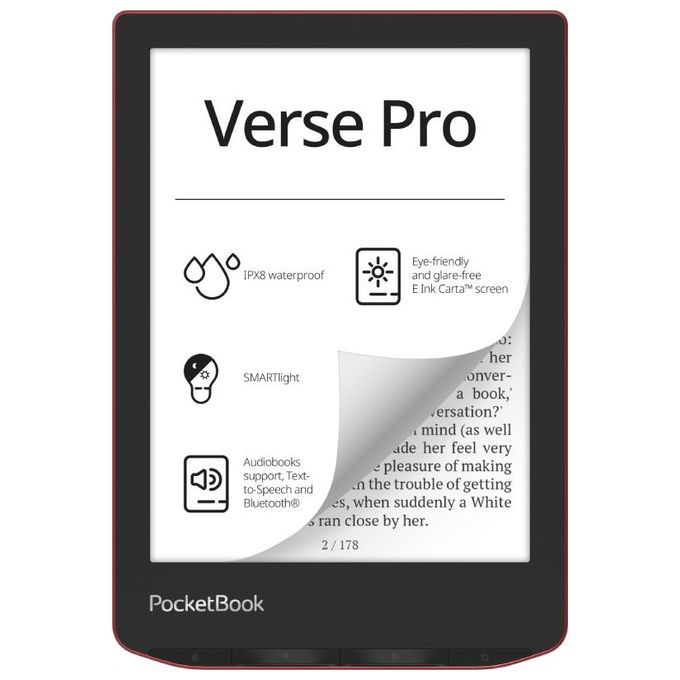 PocketBook eReader Verse Pro Passion Red