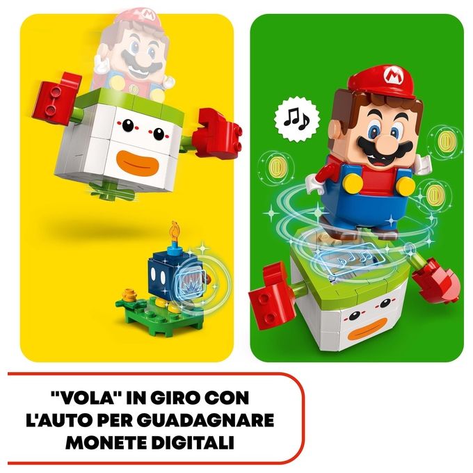 LEGO 71396 Super Mario Clown Koopa di Bowser Junior Pack di Espansione