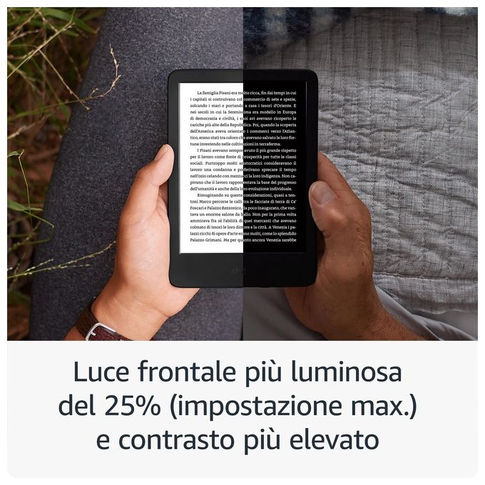 Amazon Ebook Amazon Kindle 2024 Release con Pubblicita' Nero