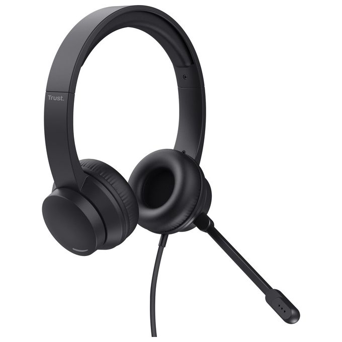 Trust Ayda Cuffie con Microfono Leggere On-Ear 3.5mm