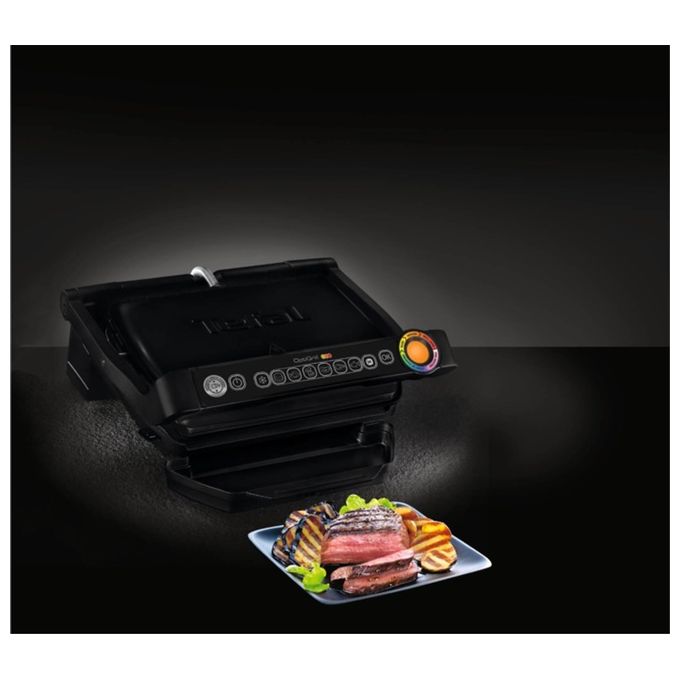 Tefal GC 7058 Optigrill Griglia di Contatto Nero