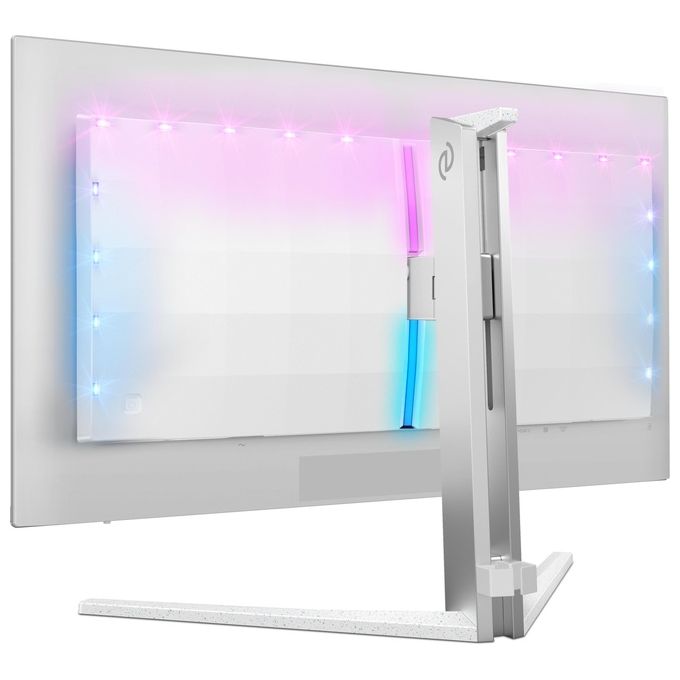 Philips Evnia 8000 27M2N8500 Monitor Gaming OLED QHD 27'' 360 Hz 003 ms HDR400 Ambiglow FreeSync G-Sync Altoparlanti (2560x1440 2X HDMI 2.1 1x DP 1.4 Hub USB) Bianco