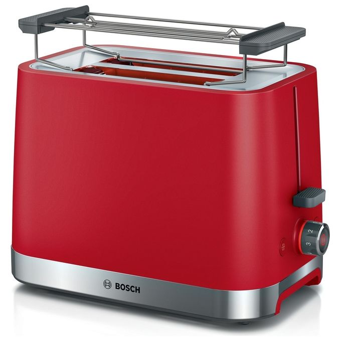 Bosch TAT4M224 Tostapane 2 Fette 950W Rosso