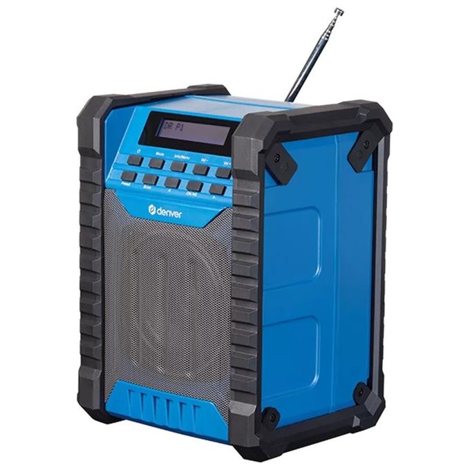 RLINE Soundab Two – Radio DAB/DAB+ Portatile Con Bluetooth, Display A Colori 2.8", 10 Preset, NFC, Finitura Soft-touch, Bianca