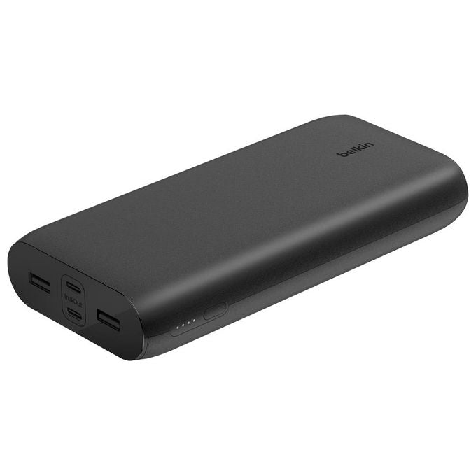 Belkin BoostCharge Power Bank 26K a 4 Porte Batteria Esterna con Porte USB-C-USB-A