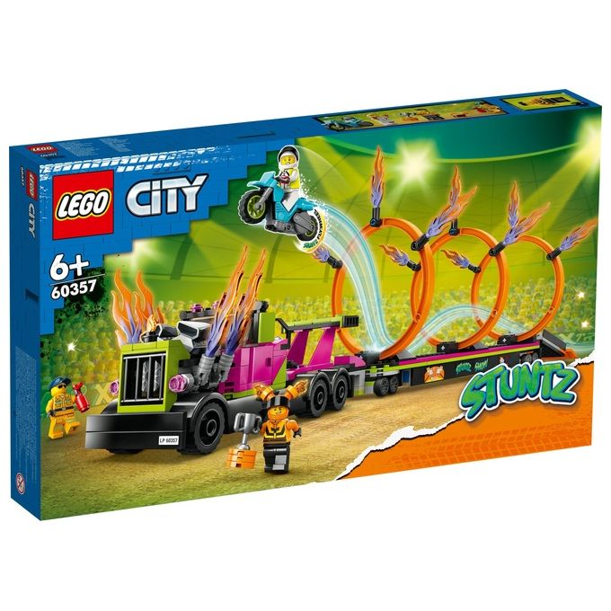 LEGO Stunt Truck: sfida dell'anello di fuoco