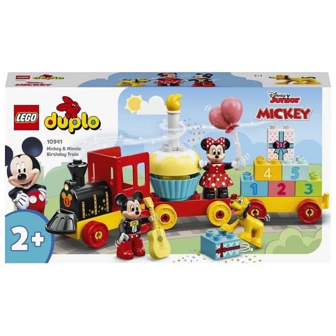 LEGO Duplo Disney Il Treno del Compleanno di Topolino e Minnie