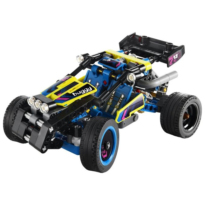 LEGO Technic 42164 Buggy da Corsa, Macchina Giocattolo per Bambini da 8 Anni in su, Regalo Amanti Modellini di Auto da Gara
