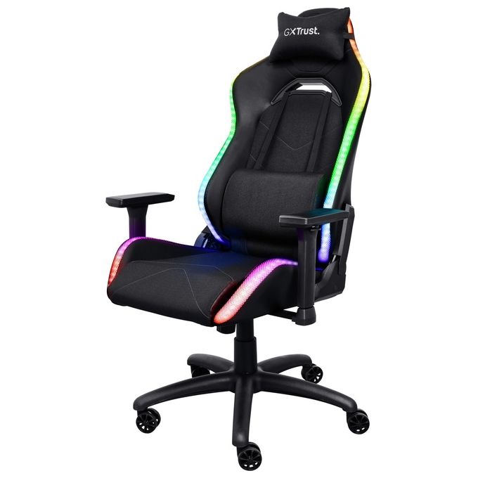 Trust GXT 719 Ruya Sedia da Gaming per PC Seduta Imbottita Nero