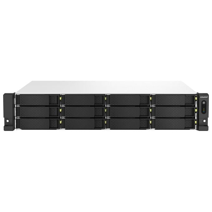 QNAP TS-1264U-RP Server NAS 12 Alloggiamenti Montabile in Rack SATA 6Gb-s RAID RAID
