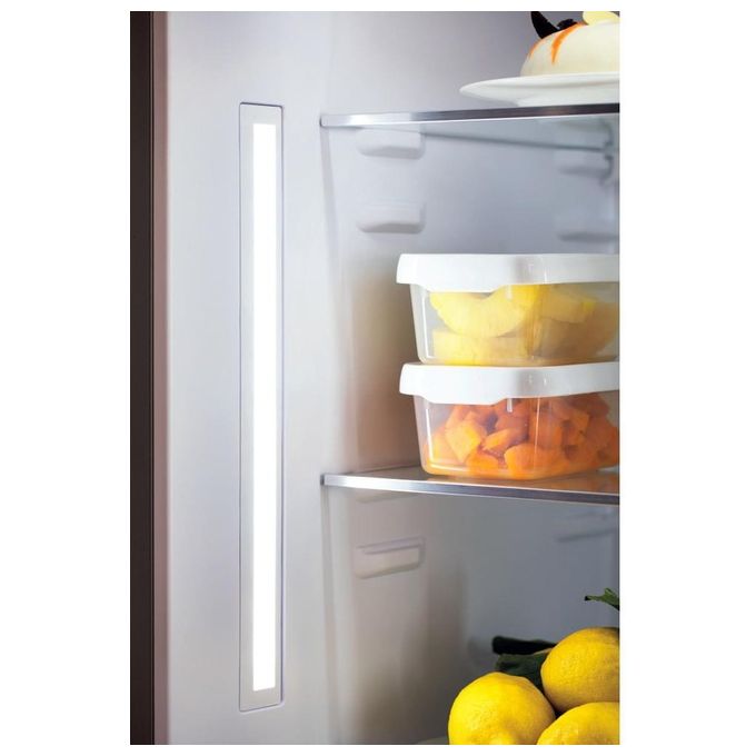 Whirlpool W84TE 72 X 2 Frigorifero Doppia porta Capacita' 587 Litri Classe Energetica E No Frost 186 cm Acciaio Inox