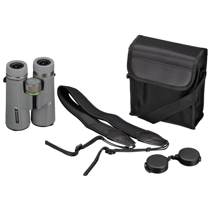 Bresser Wave Binocolo 8x42 Ideale per Osservazioni Naturalistiche e Sportive