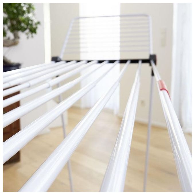 Vileda Stendibiancheria Infinity Flex Bianco per una massima praticita nella asciugatura della biancheria in spazi ridotti - Yeppon
