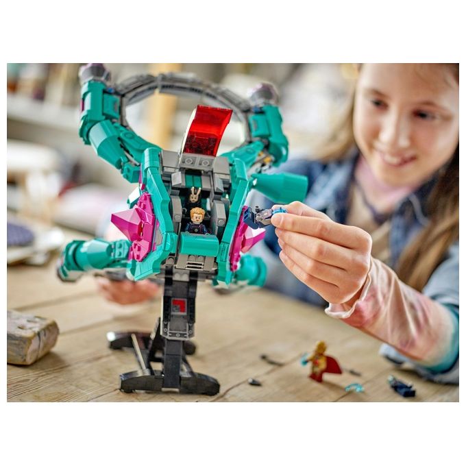 LEGO 76255 L’Astronave dei Nuovi Guardiani Set da Costruzione 1108 pezzi colore Multicolore