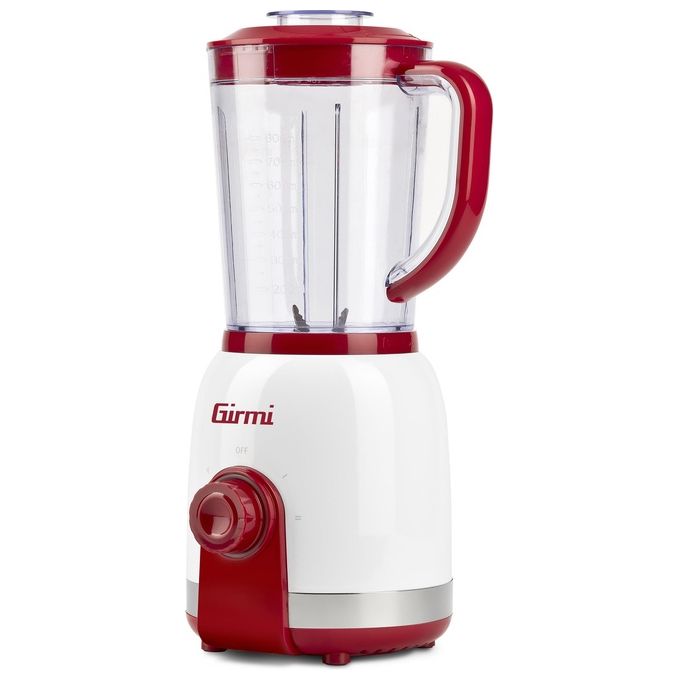 Girmi FR27 Frullatore 350 Watt 1 Litro 6 Lame Bianco-Rosso