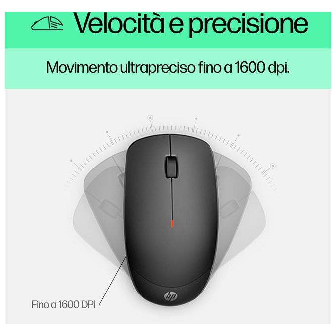 HP 230 Combo Tastiera e Mouse Wireless