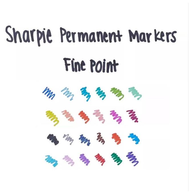 Sharpie Cf12marcat fine p Tonda Rosso