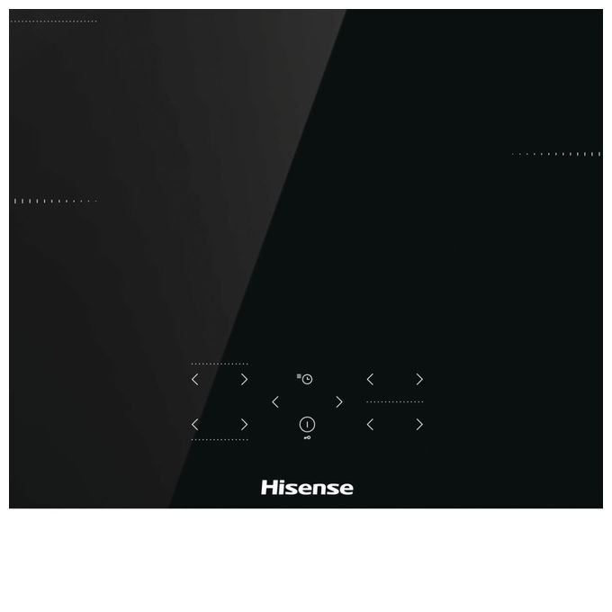 Hisense HI8421BSC Piano Cottura Induzione 4 Fuochi Larghezza 80 cm colore Nero