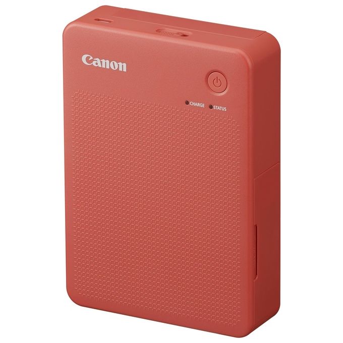 Canon Stampante portatile SELPHY QX20: per la stampa Wi-Fi direttamente dal tuo dispositivo smart. Stampa a sublimazione 2 formati di stampe con adesivo rimovibile e ricarica USB-C - Rosso
