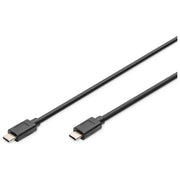 Digitus cavo di collegamento tipo c usb gen2 maschio-maschio mt 1