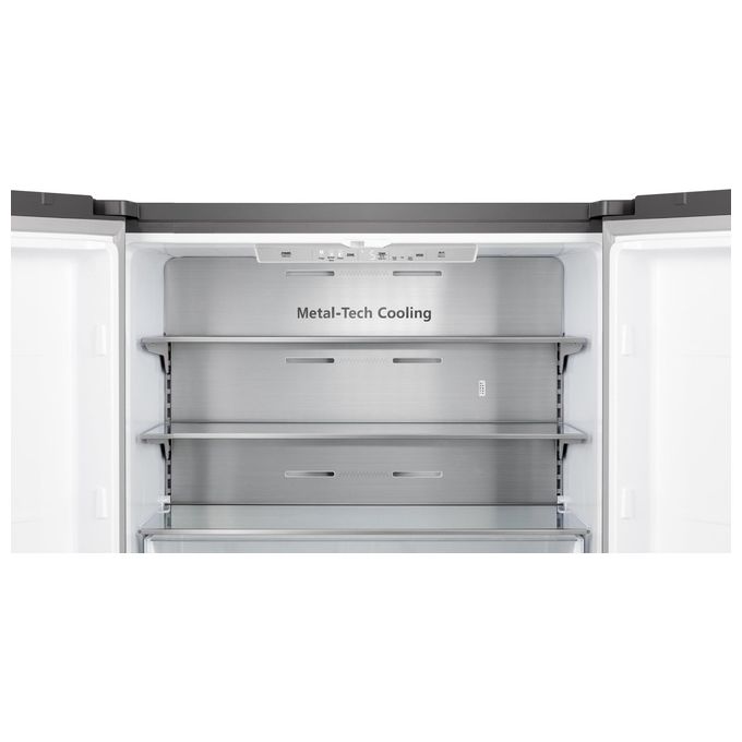 Hisense RQ758N4SWSE Frigorifero Americano 606L No Frost Acciaio Inox Wi-Fi Classe E