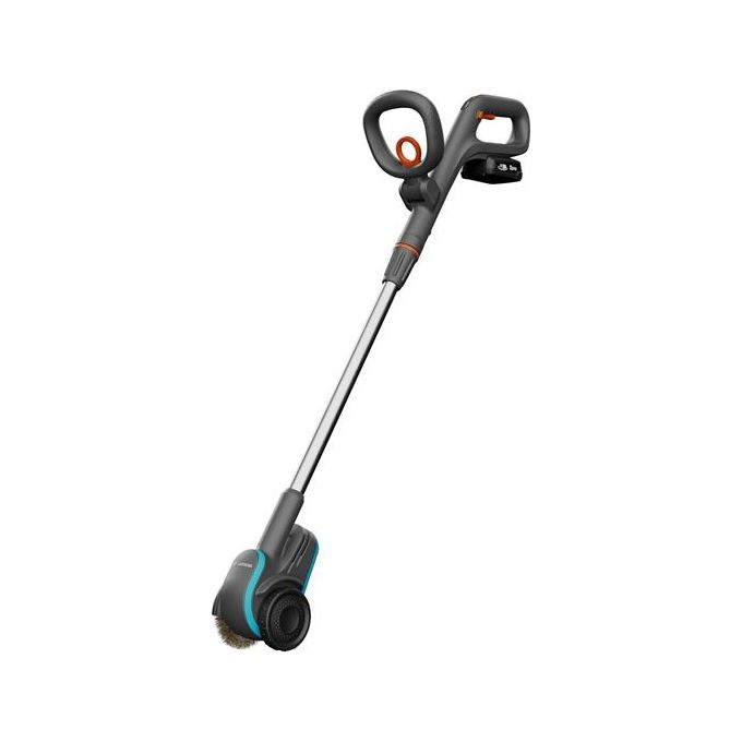Gardena Set Spazzola per Fughe EasyWeed 1800-18V P4A Pronto a Uso