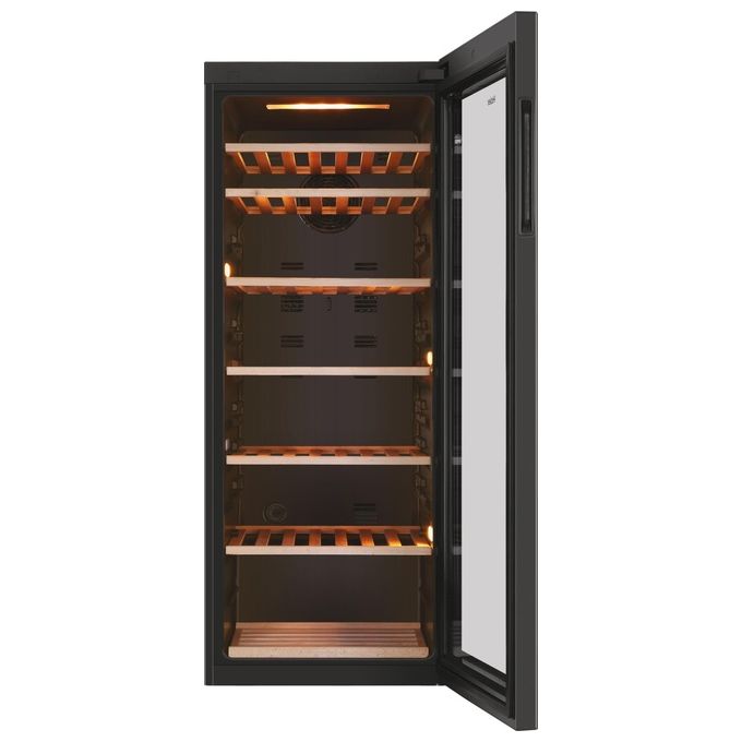 Haier HWS84GA Cantinetta Vini Frigo 84 bottiglie Classe G 1 Zona di raffreddamento Natural Airflow System Wine Bank 50 Serie 5