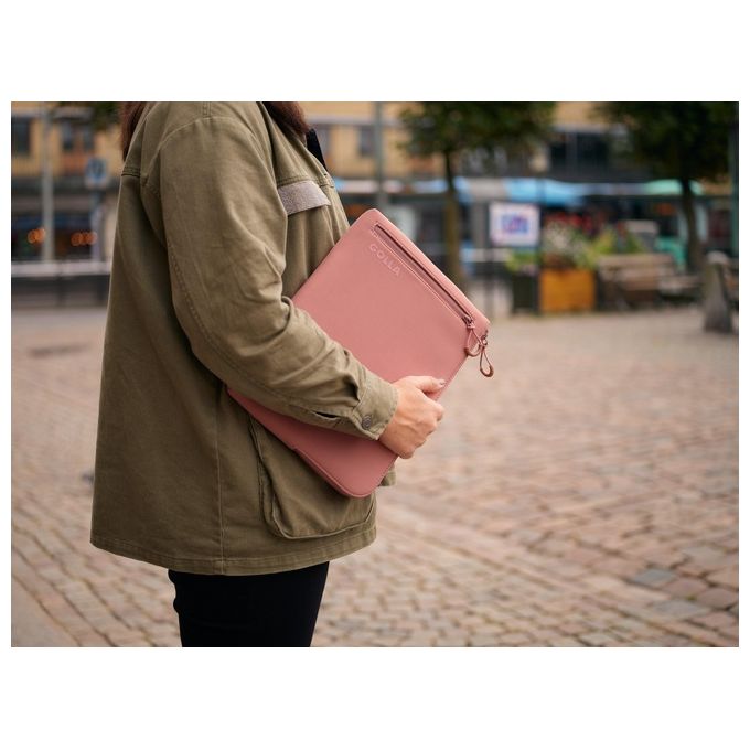 Golla Custodia Notebook 601666 Sleeve Dirty Pink Protezione Elegante e Raffinata per Dispositivi Fino a 15.6 Pollici con Design Moderno