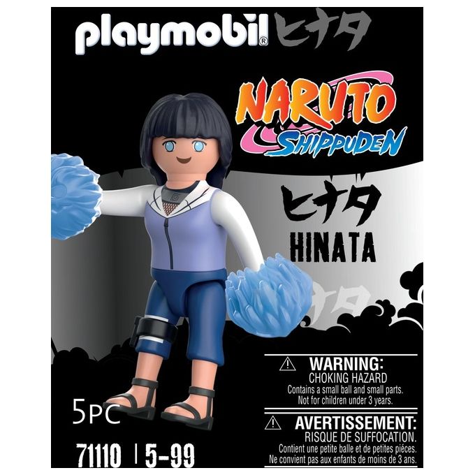 Playmobil Naruto Hinata con Capelli Neri in Giacca