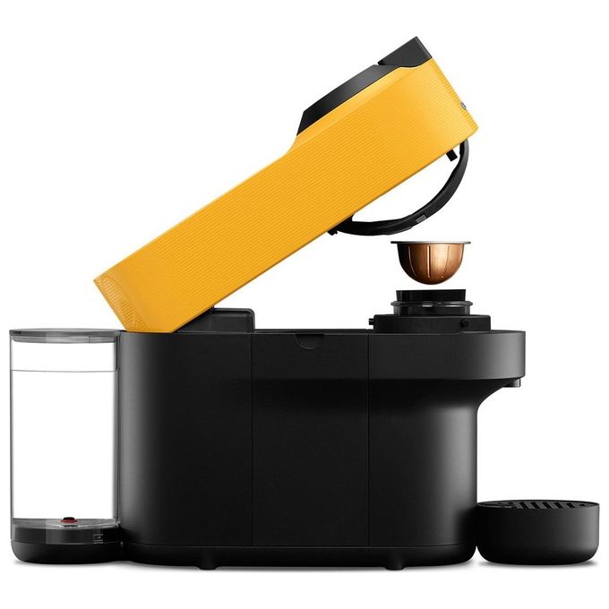 DeLonghi ENV 90.Y Vertuo Pop Giallo Macchina da Caffe' Sistema Capsule Nespresso Vertuo Serbatoio Acqua 0.56 Litri