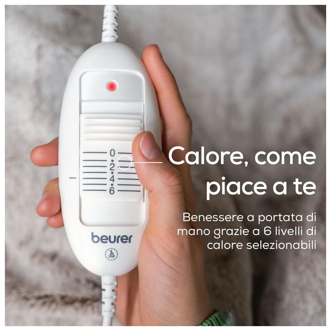 Beurer HD 75 Cosy Termocoperta con Dispositivo di Termoregolazione Elettronico Nordic