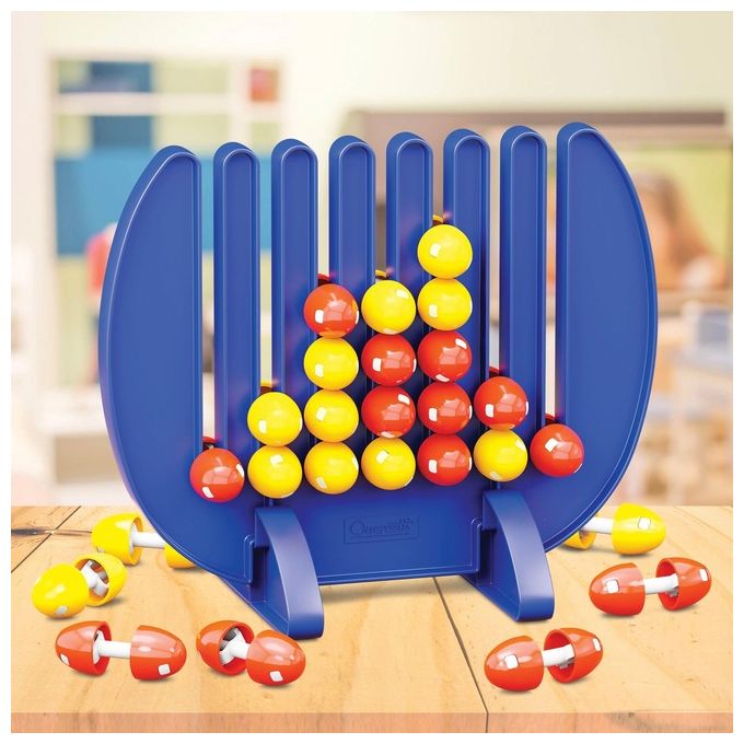 Quercetti four pegs gioco educativo creativo per sviluppare abilita' motorie e logiche adatto per bambini