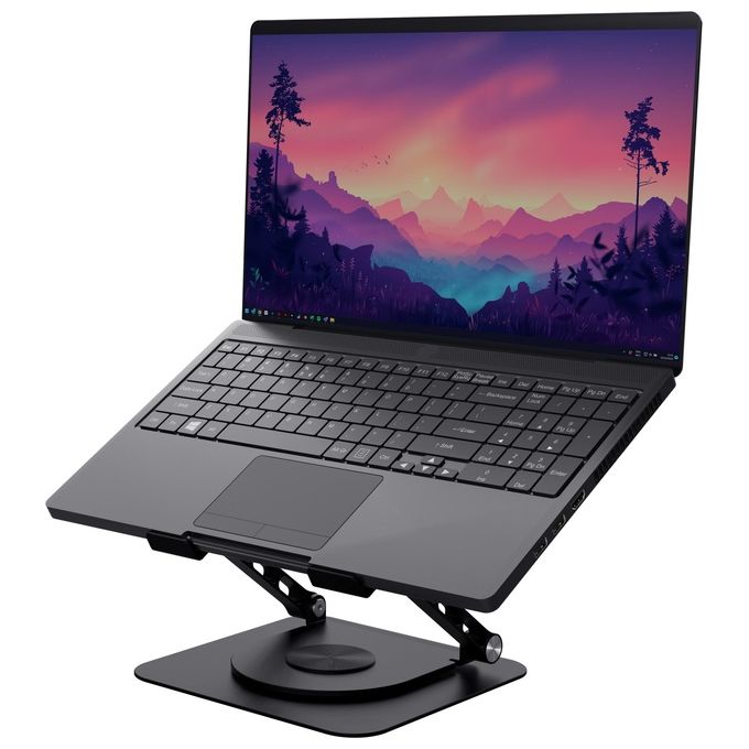Trust Supporto per Notebook Metal Zeff Nero