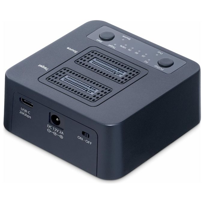 StarTech.com Duplicatore di Unita' M.2 Nvme 1:1 Cavi Usb-C-A Inclusi