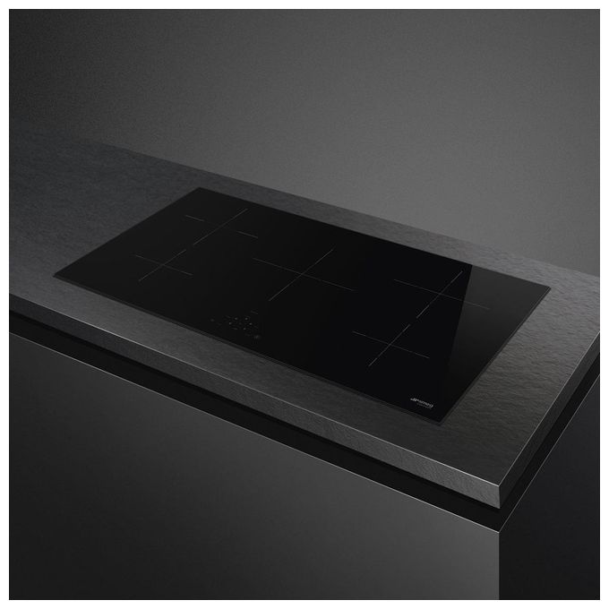 Smeg SI2951D Piano Cottura ad Induzione 5 Zone 90 cm Nero
