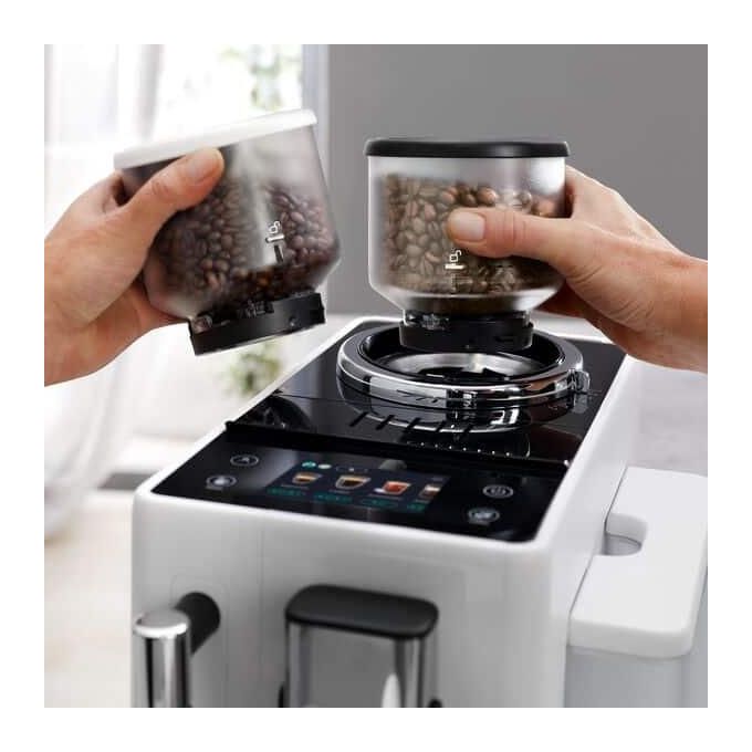 De Longhi Rivelia EXAM440.35.W Macchina Caffé automatica Arctic White