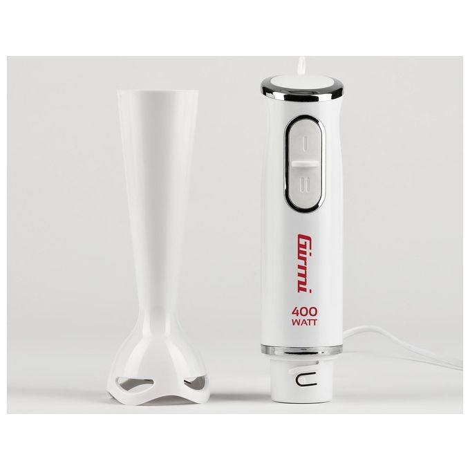 Girmi Frullatore ad Immersione con Accessori Bianco