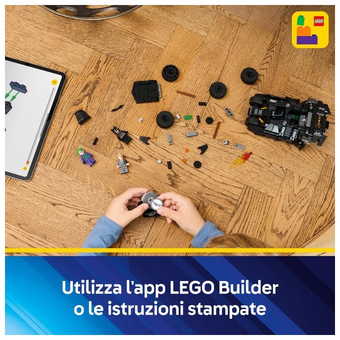 LEGO 76303 Tumbler di Batman Contro Two-Face e The Joker Set da Costruzione 429 pezzi colore Multicolore