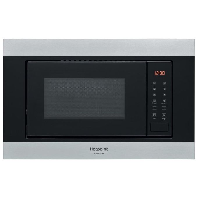 Hotpoint MF20S IX HA Forno a Microonde Capacita' 20 Litri Potenza 800W 21 Funzioni automatiche Programmi automatici Nero-Acciaio Inossidabile