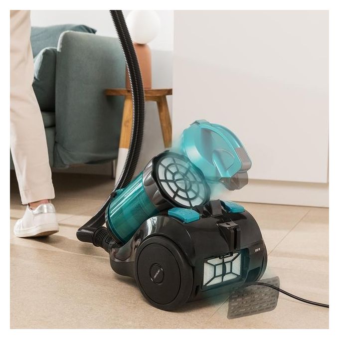Cecotec Conga Rockstar Aspirapolvere a Traino senza Sacco 2.5 Litri 800 W