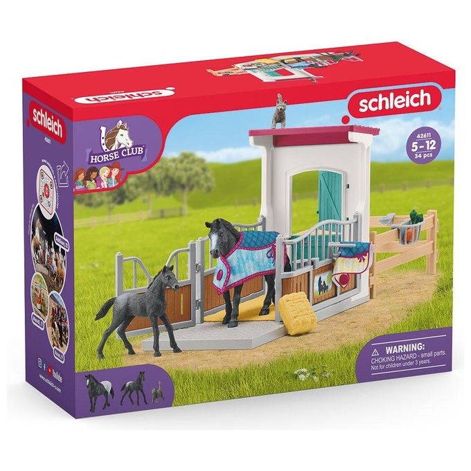 Schleich Box con Giumenta e Puledro