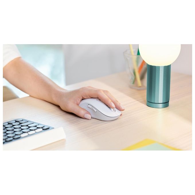 Logitech Signature M650 Mouse Mancino Wireless a RF  Bluetooth Ottico 2000 DPI