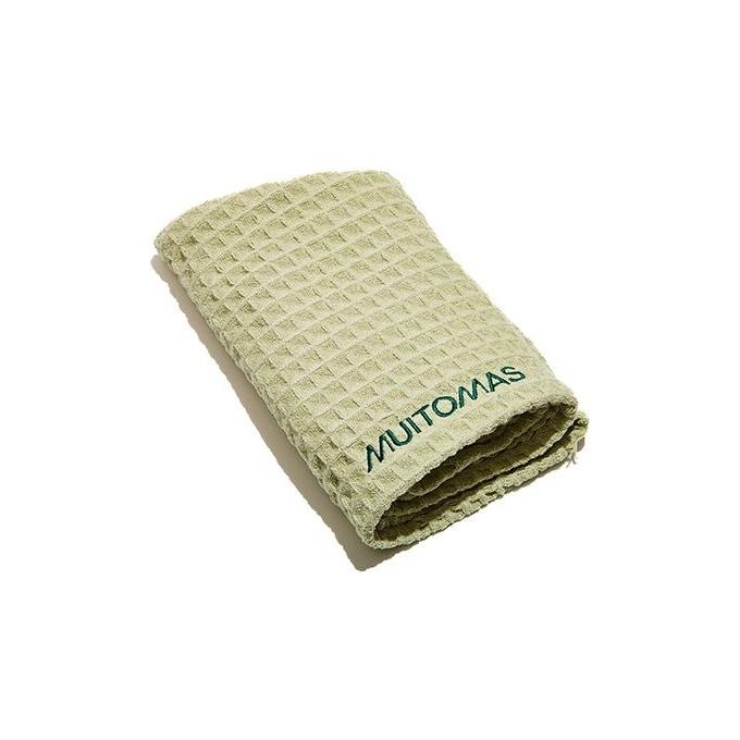 Muitomas Asciugamano per Capelli Verde