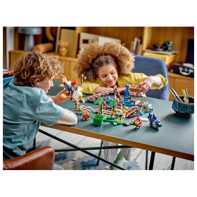 LEGO 71425 Super Mario Pack di Espansione Corsa nella Miniera di Diddy Kong Set da Costruzione con 1157 Pezzi Personaggi Inclusi Funky Kong Diddy Kong e Sfide Interattive colore Multicolore