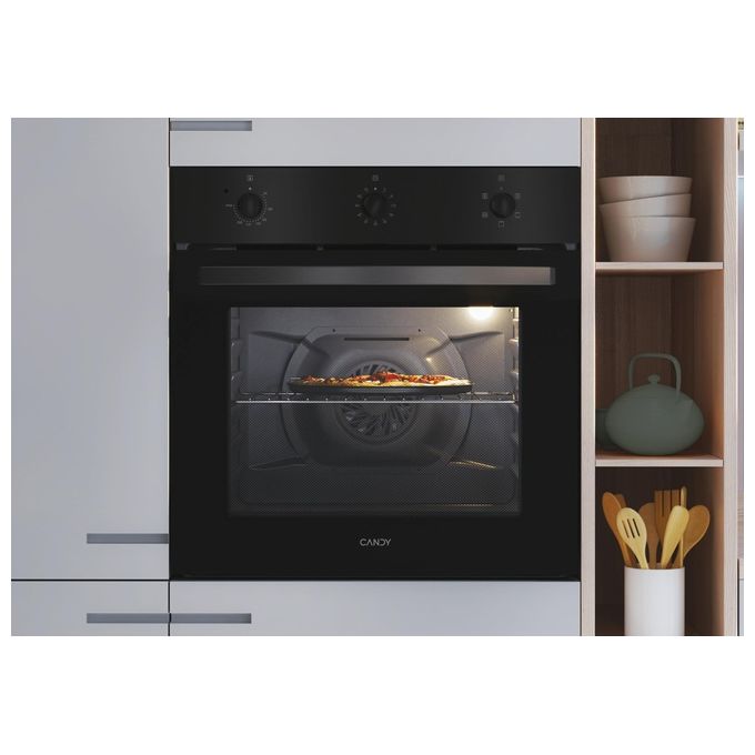 Candy Idea FIDC N502IT Forno Elettrico da Incasso 65 L Classe a Ventilato (595 × 595 × 568 cm) Nero