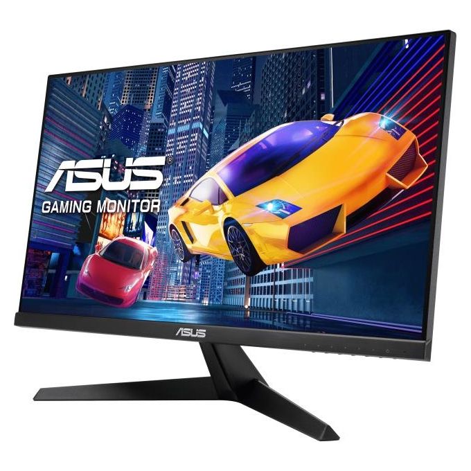 ASUS VY249HGE Eye Care Monitor Gaming 24” pollici FHD (1920 x 1080), IPS 144Hz, SmoothMotion, 1ms (MPRT), FreeSync Premium, Tecnologia Eye Care Plus, Filtro Luce Blu, Anti-sfarfallio, Nero